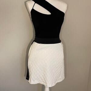 VIVACITY 2000s vivacity sportswear black white skirt sz s